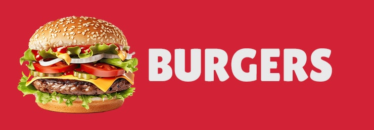 burgers du restaurant Babylone Kebab de 50400 Granville