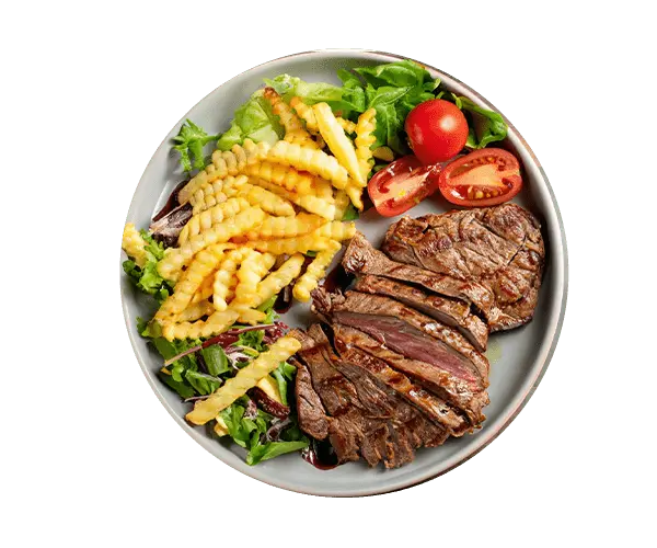 Assiettes Assiette Steak du restaurant Babylone Kebab de 50400 Granville