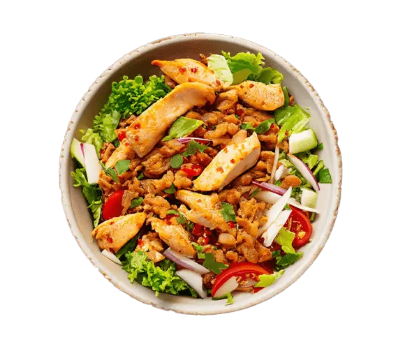 Salades Salade Chicken Chica du restaurant Babylone Kebab de 50400 Granville