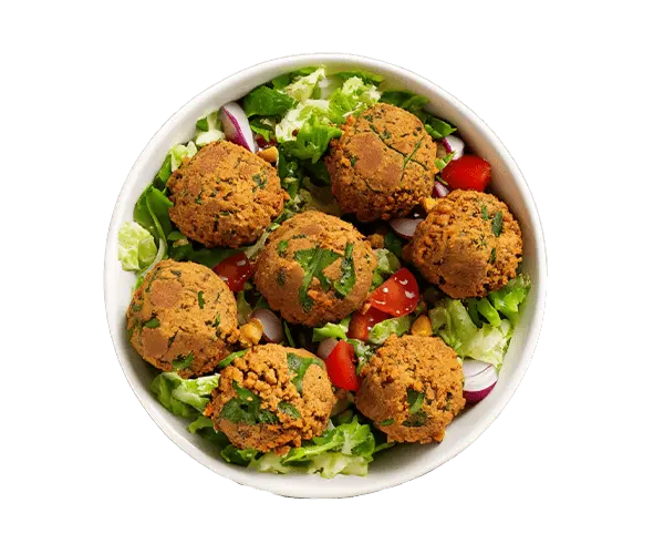 Salades Salade Falafels du restaurant Babylone Kebab de 50400 Granville