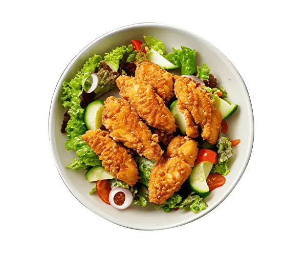 Salades Salade Tenders du restaurant Babylone Kebab de 50400 Granville