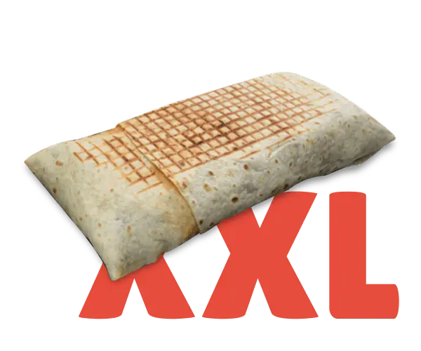 Tacos Tacos XXL du restaurant Babylone Kebab de 50400 Granville