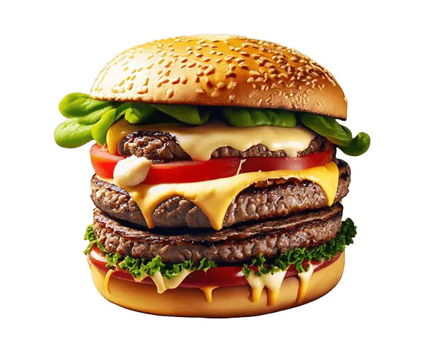 Burgers Triple Cheese du restaurant Babylone Kebab de 50400 Granville