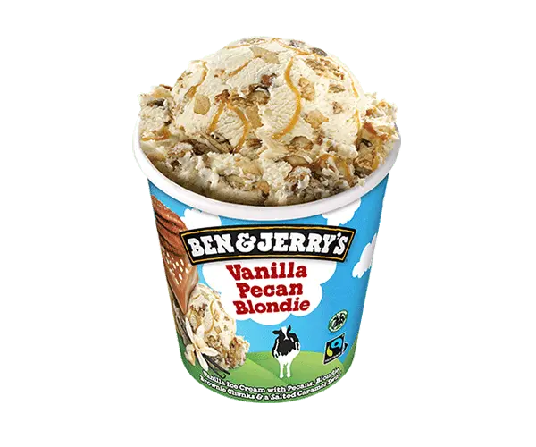 Desserts BEN ET JERRYS Vanilla Pecan 100ML du restaurant Babylone Kebab de 50400 Granville